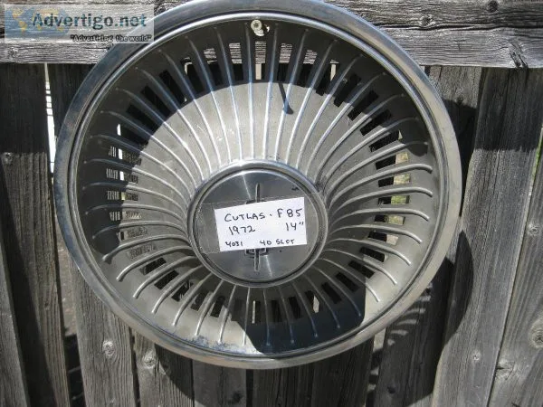 1972-73 CUTLASS HUBCAPS