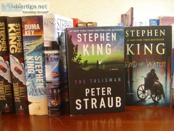 STEPHEN KING From A Buick 8Duma KeyBilly Summers and 2 softcover
