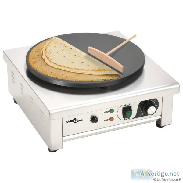 Electric Crepe Maker with Pull-out Tray 40 cm 3000 W
