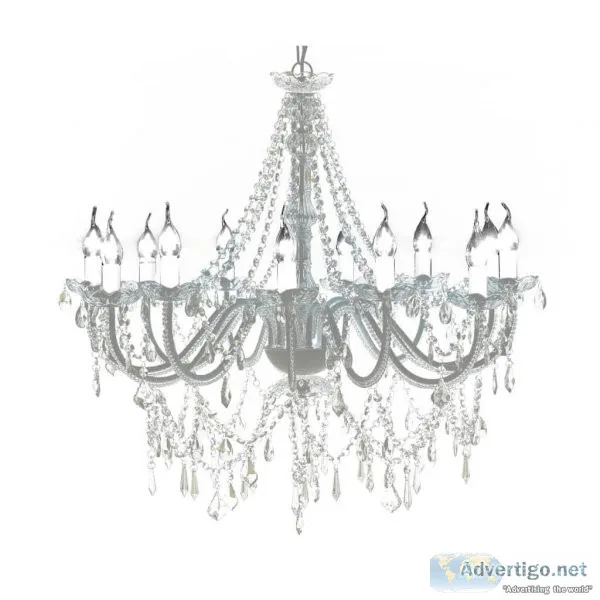 Chandelier with 1600 Crystals