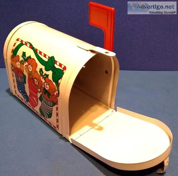 Christmas Tin Mailboxes