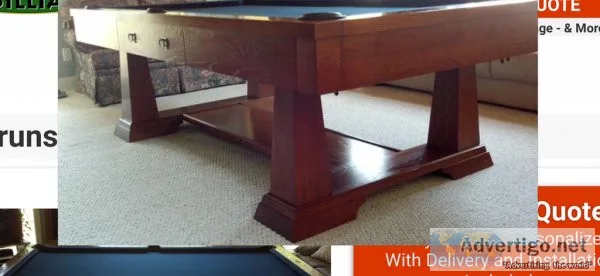 Pool tables