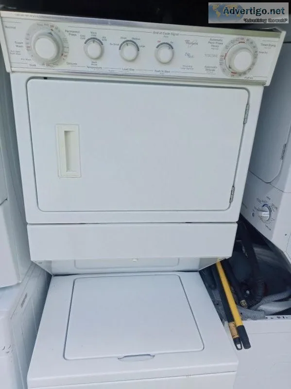 Whirlpool washer and dryer combo.