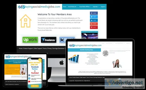 Paid To Facebook  Earn up to 200day on social media sites.