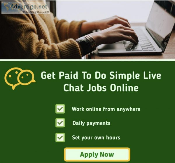Become a Website Chat Support Agent