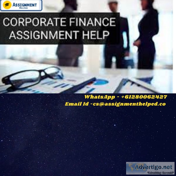 Corporate Finance Assignment Help