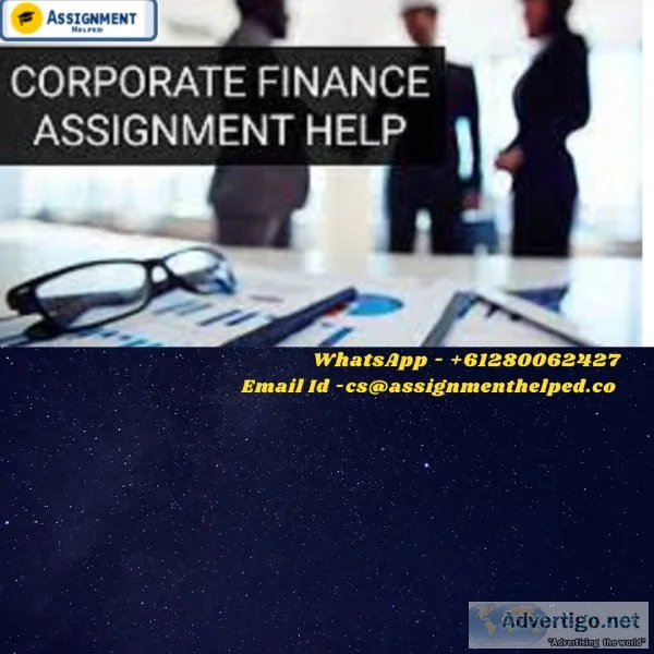 Corporate Finance Assignment Help