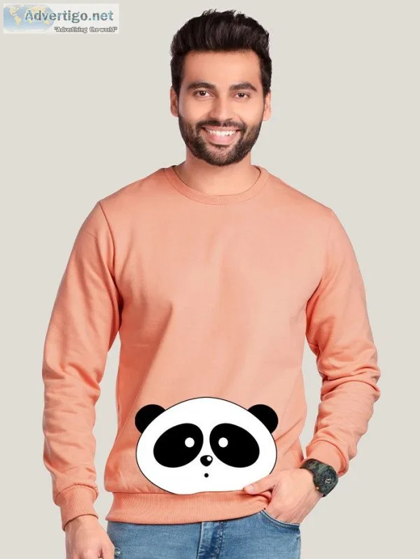 Buy newest sweatshirt for men online at beyoung