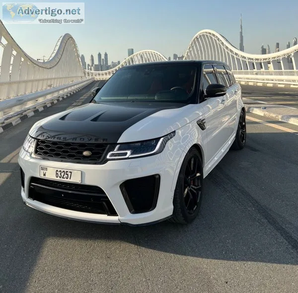 Rent a range rover svr in dubai from lux motors