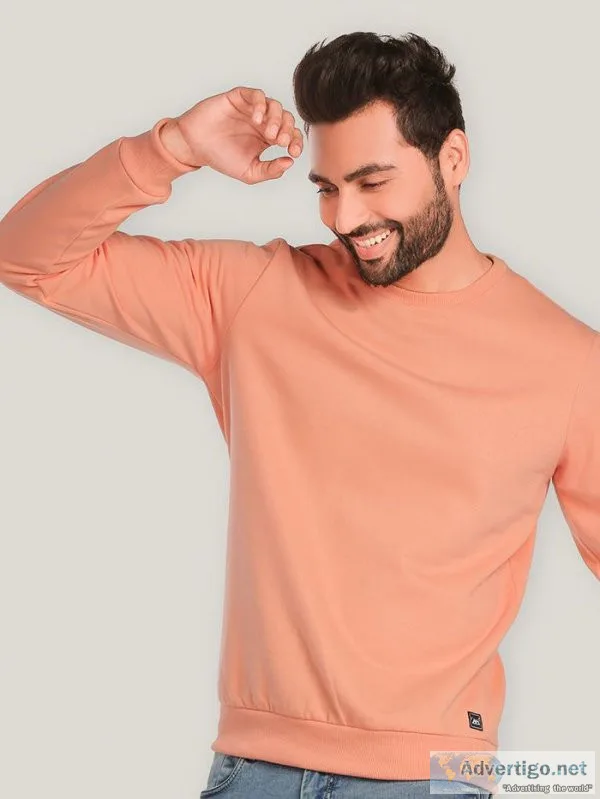 Buy newest sweatshirt for men online at beyoung