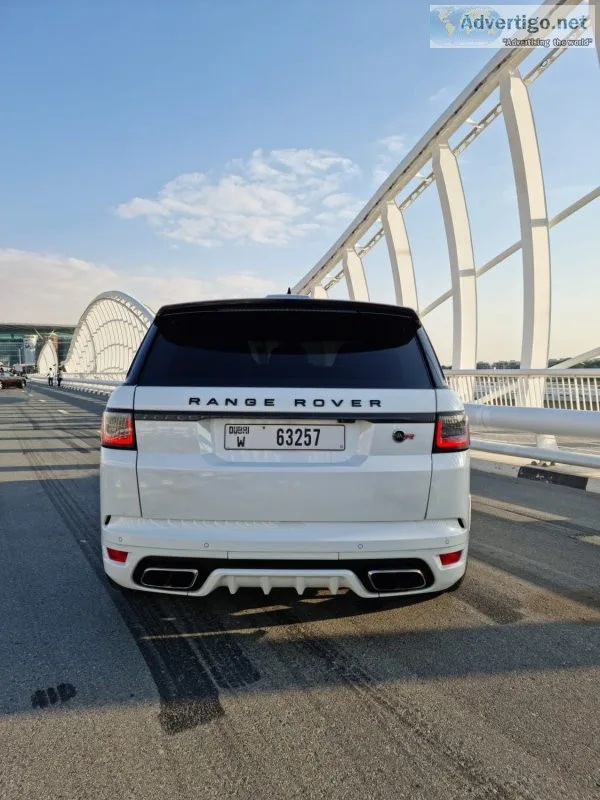 Rent a range rover svr in dubai from lux motors