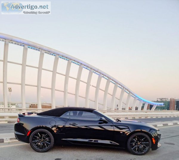 Rent a chevrolet camaro v8 for long drives in dubai, uae
