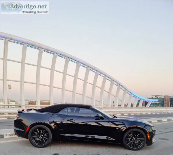 Rent a chevrolet camaro v8 for long drives in dubai, uae