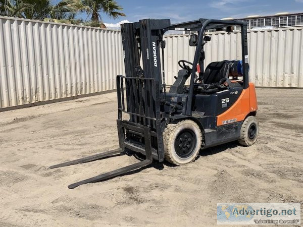 2014 DOOSAN GS25E FORKLIFT