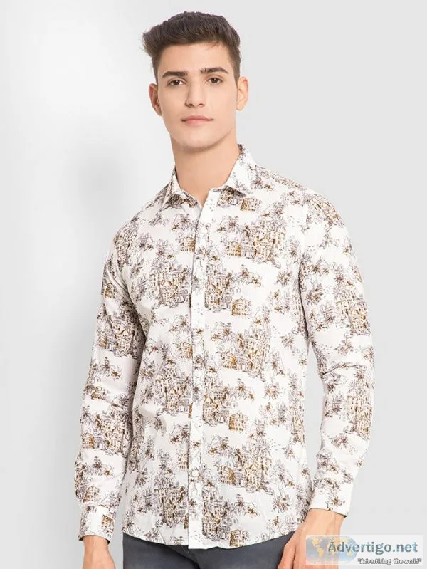 Shop wide range printed shirt online india at beyoung