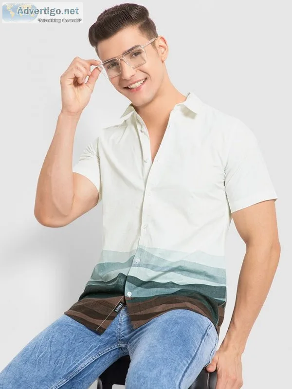 Shop wide range printed shirt online india at beyoung