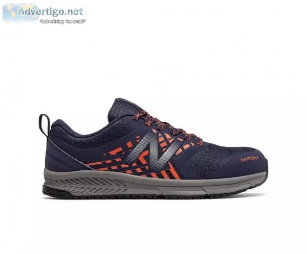 Must Buy New Balance Alloy Toe 412 ESD Athletic Work Shoes In Na