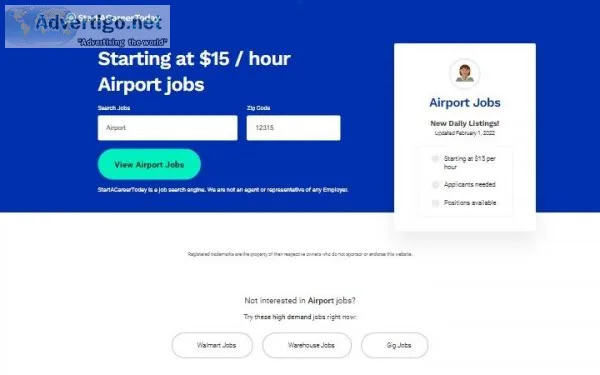 StartACareerToday - Airport Jobs