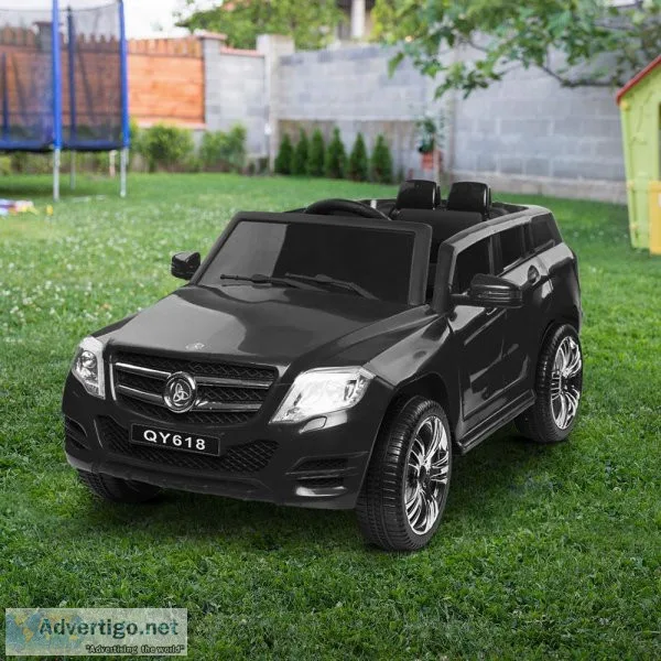 Rigo Kids Ride On Car &ndash Black