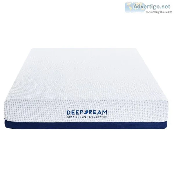 Plush Knitted Organic Cotton Memory Foam Mattress Queen