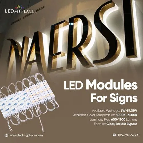 Find High-Quality LED Modules for Signs from LEDMyplace