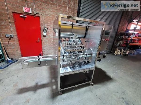 4 Head Automatic Motor Driven Filler