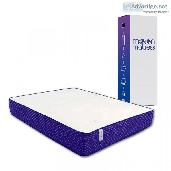 Moon Multi Layer 5 Zoned Pocket Spring Bed Mattress in Double Si