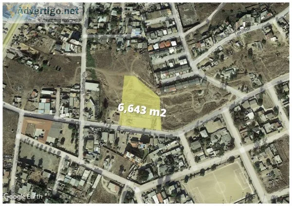 Venta de Terreno Industrial La Gloria 6643m2