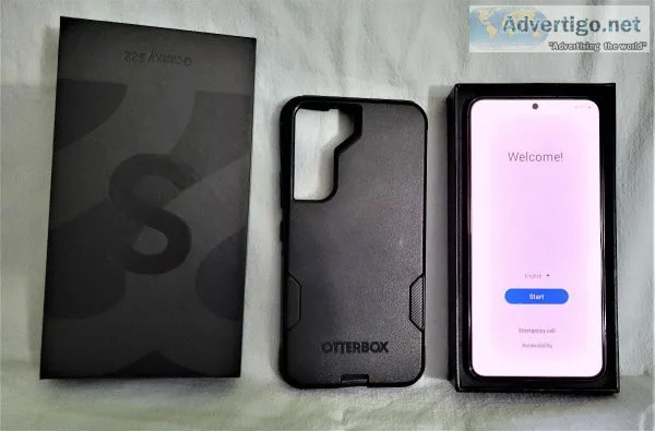 Samsung Galaxy S22 256GB Phantom Black w Otterbox