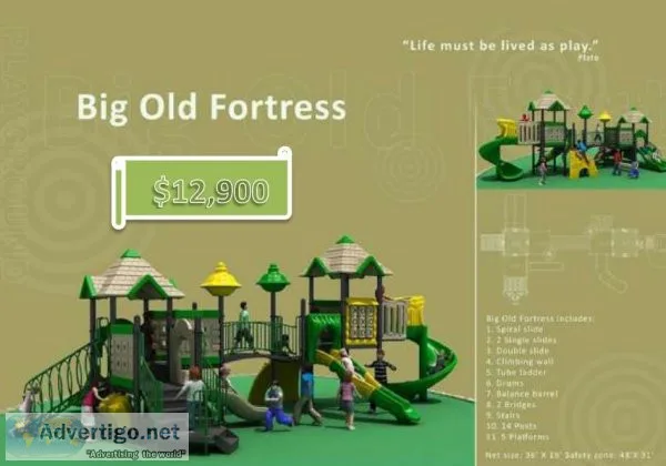 Commercial Playground Equipment for your Church Daycare or Commu