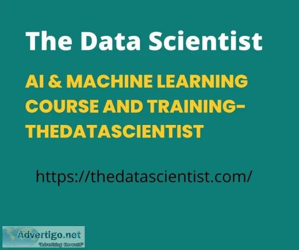 AI and Machine Learning Course and Training- thedatascientist