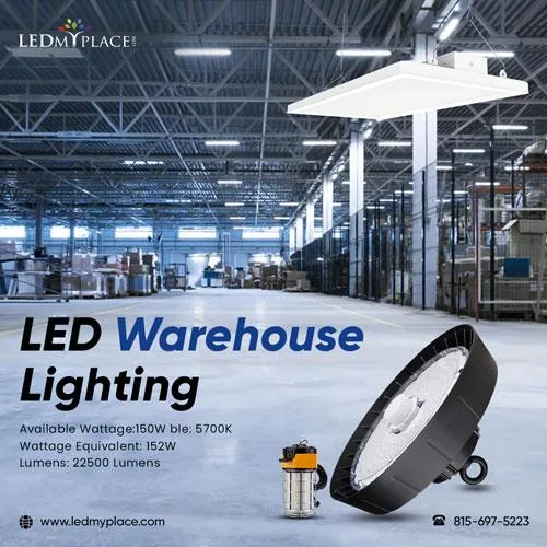 Get LED Warehouse Lighting and Improve Visibility and Productivi