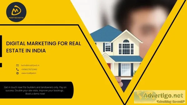 Best digital marketing for real estate in india | modifyed digit