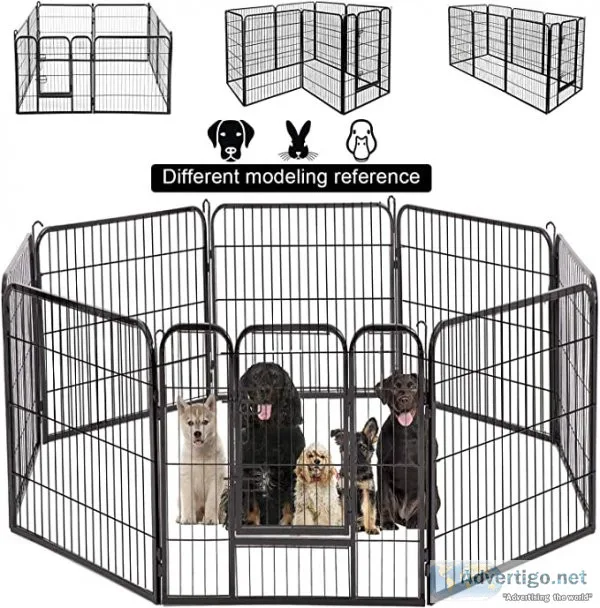 Heavy duty pet playpen dog cat fencse b exercise pen