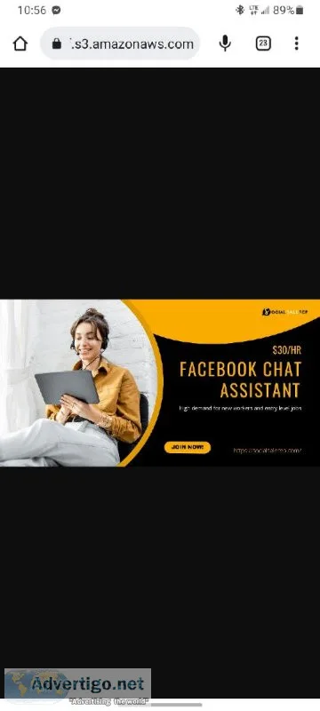 35hr - Live chat job hiring