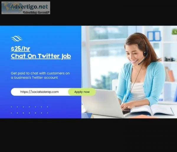 Chat On Twitter Job - 25hr