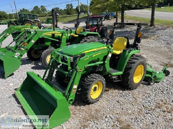 John Deere utility tractor