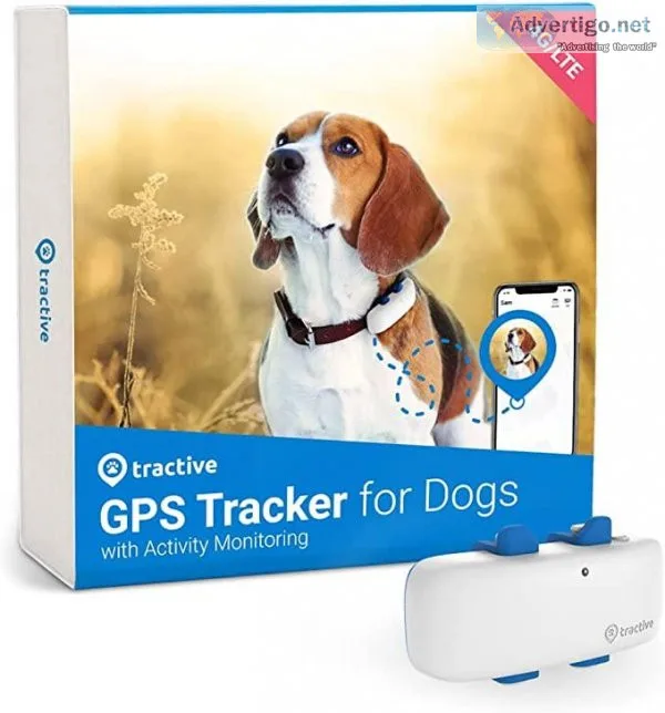 Tractive Waterproof GPS DogCat Tracker - Location and Activity U