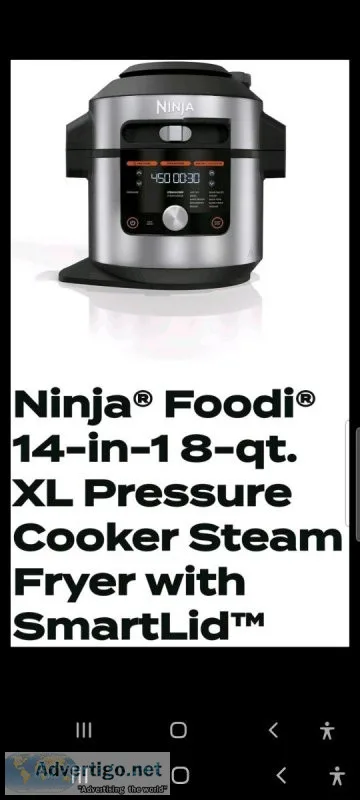 NinjaFoodie(OL600NEW IN SEALED BOX