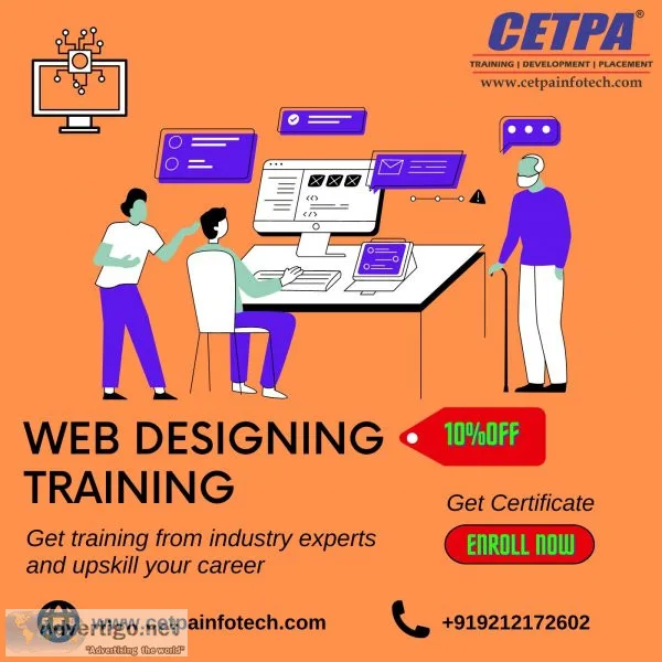Enhance your skills with web designing training course