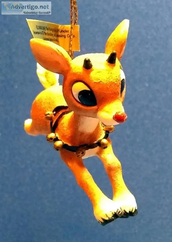 Rudolph the Red-Nosed Reindeer Ornament