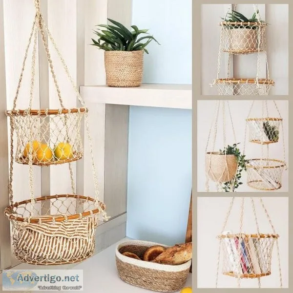Jhuri Double Hanging Basket
