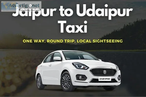 Book jaipur to udaipur taxi at om taxi zone