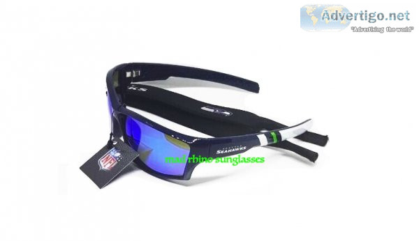 NFL Sunglasses Seattle Seahawks with carry bag and neck strap