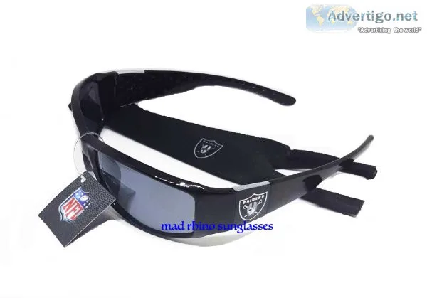 NFL Sunglasses Las Vegas Raiders with neck strap