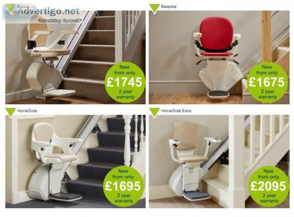 Straight Stairlifts For Sale In UK At Associated Stairlift