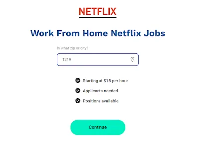 Work From home High paying Job  Work From Home Netflix Jobs