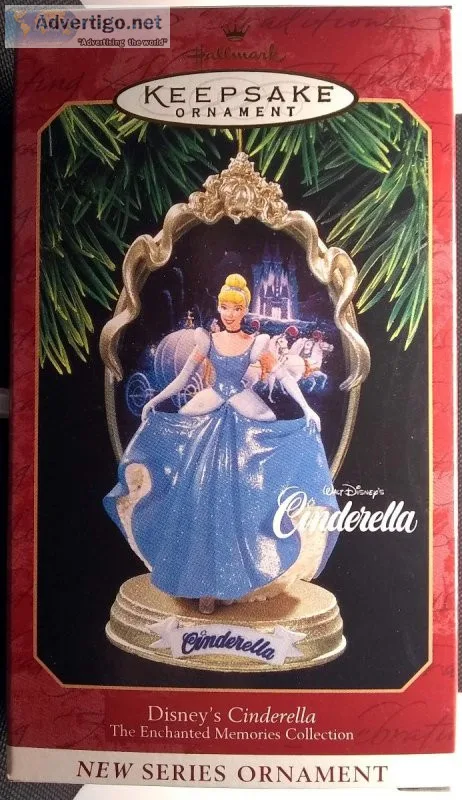 1997 Hallmark Keepsake Disney s Cinderella Ornament