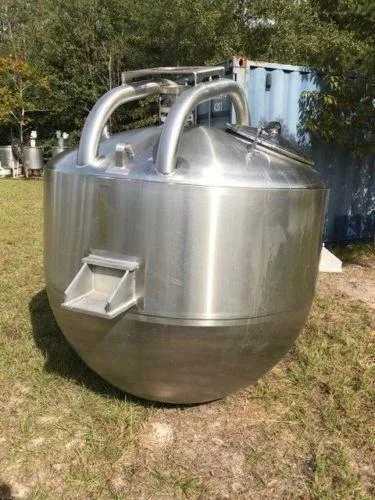 500 Gallon Insulated Scrape Double Motion Agitated Hemi Spherica