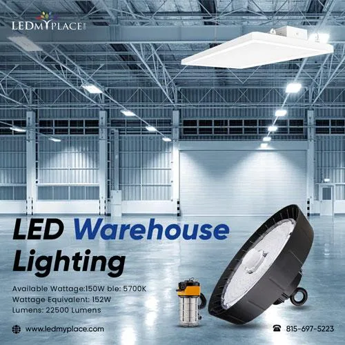 Order Now LED Warehouse Lighting Save on Your Utility Costs